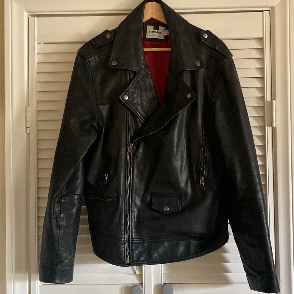 Topman Leather Jacket